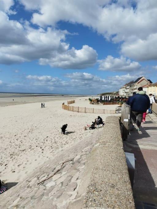 Studio Cabine Avec Terrasse Fort-Mahon-Plage Eksteriør billede